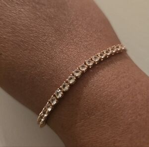 Freida Rothman Rose Gold Tennis Bracelet